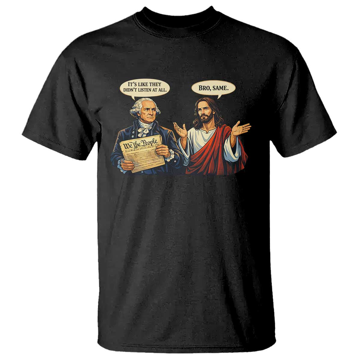 Funny Its Like They Didnt Listen At All Bro Same Meme T Shirt