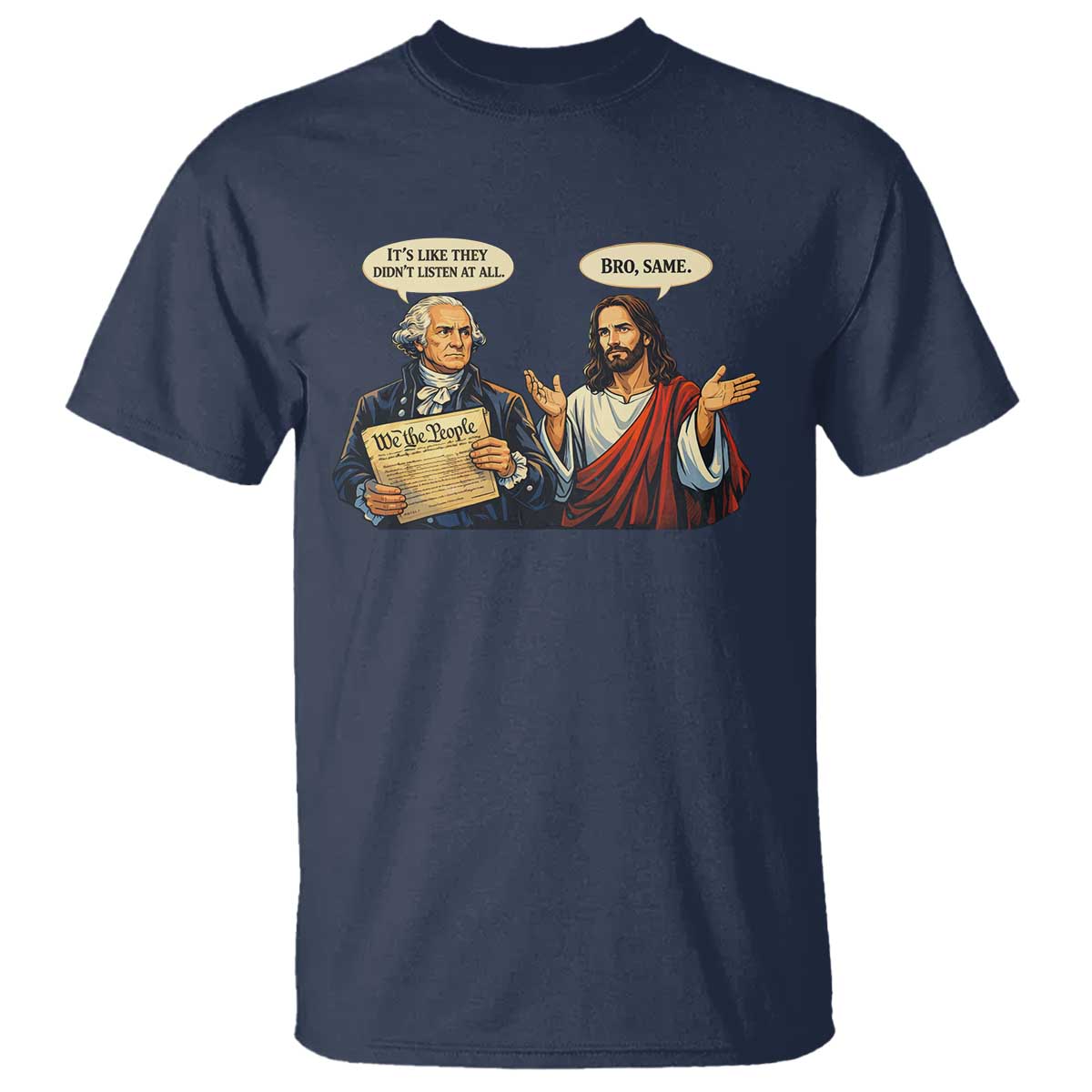 Funny Its Like They Didnt Listen At All Bro Same Meme T Shirt
