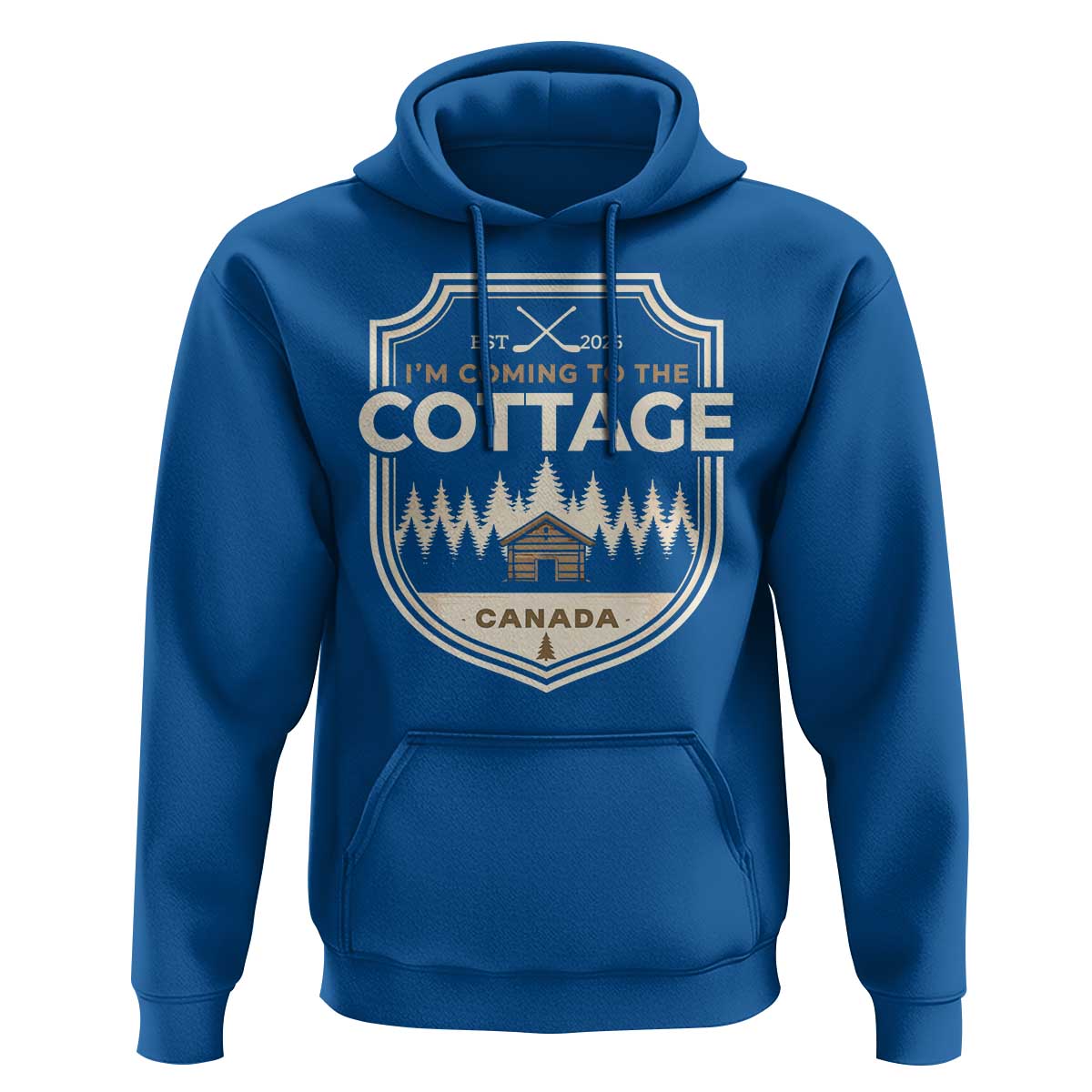 I Am Coming To The Cottage Hoodie Funny Romance Hockey