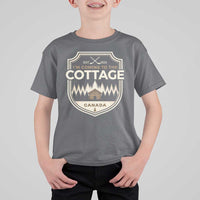I Am Coming To The Cottage T Shirt For Kid Funny Romance Hockey