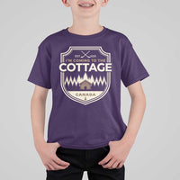 I Am Coming To The Cottage T Shirt For Kid Funny Romance Hockey