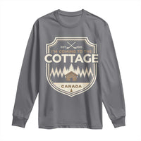 I Am Coming To The Cottage Long Sleeve Shirt Funny Romance Hockey