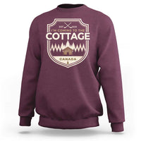 I Am Coming To The Cottage Sweatshirt Funny Romance Hockey