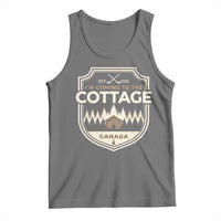I Am Coming To The Cottage Tank Top Funny Romance Hockey