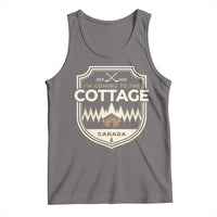 I Am Coming To The Cottage Tank Top Funny Romance Hockey