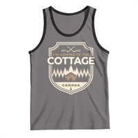 I Am Coming To The Cottage Tank Top Funny Romance Hockey