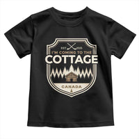 I Am Coming To The Cottage Toddler T Shirt Funny Romance Hockey