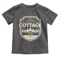 I Am Coming To The Cottage Toddler T Shirt Funny Romance Hockey