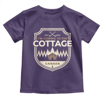 I Am Coming To The Cottage Toddler T Shirt Funny Romance Hockey