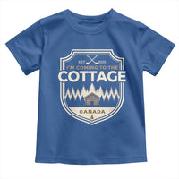 I Am Coming To The Cottage Toddler T Shirt Funny Romance Hockey