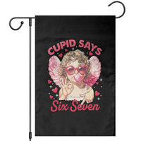 Funny 67 Valentines Day Garden Flag Cupid Say Six Seven 67 Meme