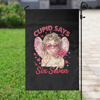 Funny 67 Valentines Day Garden Flag Cupid Say Six Seven 67 Meme