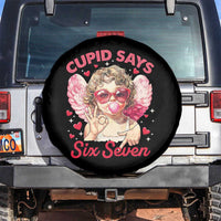 Funny 67 Valentines Day Spare Tire Cover Cupid Say Six Seven 67 Meme