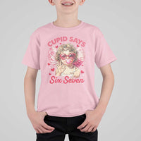 Funny 67 Valentines Day T Shirt For Kid Cupid Say Six Seven 67 Meme