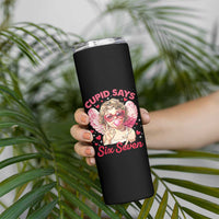 Funny 67 Valentines Day Skinny Tumbler Cupid Say Six Seven 67 Meme