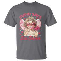 Funny 67 Valentines Day T Shirt Cupid Say Six Seven 67 Meme