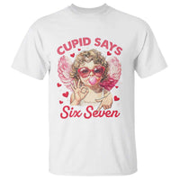 Funny 67 Valentines Day T Shirt Cupid Say Six Seven 67 Meme