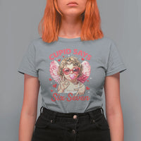 Funny 67 Valentines Day T Shirt For Women Cupid Say Six Seven 67 Meme