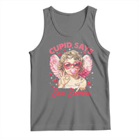 Funny 67 Valentines Day Tank Top Cupid Say Six Seven 67 Meme