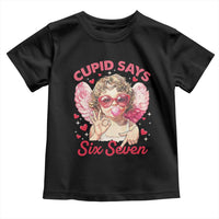 Funny 67 Valentines Day Toddler T Shirt Cupid Say Six Seven 67 Meme