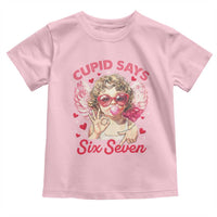 Funny 67 Valentines Day Toddler T Shirt Cupid Say Six Seven 67 Meme