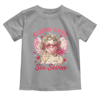Funny 67 Valentines Day Toddler T Shirt Cupid Say Six Seven 67 Meme