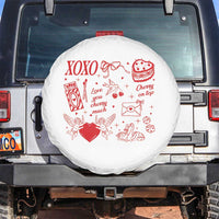 Xoxo Valentines Day Spare Tire Cover Love You Cherry Much Vintage Coquette