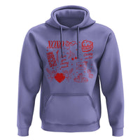 Xoxo Valentines Day Hoodie Love You Cherry Much Vintage Coquette
