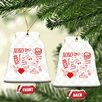 Xoxo Valentines Day Ceramic Ornament Love You Cherry Much Vintage Coquette