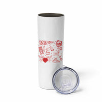 Xoxo Valentines Day Skinny Tumbler Love You Cherry Much Vintage Coquette