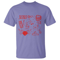 Xoxo Valentines Day T Shirt Love You Cherry Much Vintage Coquette