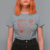 Xoxo Valentines Day T Shirt For Women Love You Cherry Much Vintage Coquette