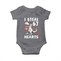 Funny I Steal 67 Hearts Valentines Day Six Seven Meme Baby Onesie