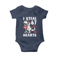 Funny I Steal 67 Hearts Valentines Day Six Seven Meme Baby Onesie