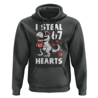 Funny I Steal 67 Hearts Valentines Day Six Seven Meme Hoodie