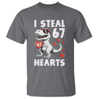 Funny I Steal 67 Hearts Valentines Day Six Seven Meme T Shirt