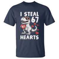 Funny I Steal 67 Hearts Valentines Day Six Seven Meme T Shirt