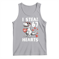 Funny I Steal 67 Hearts Valentines Day Six Seven Meme Tank Top