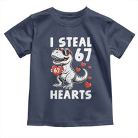 Funny I Steal 67 Hearts Valentines Day Six Seven Meme Toddler T Shirt