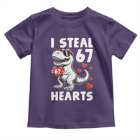 Funny I Steal 67 Hearts Valentines Day Six Seven Meme Toddler T Shirt