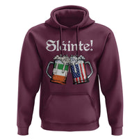 Funny St Patrick's Day Beer Drinking Slainte Hoodie Irish American Beer