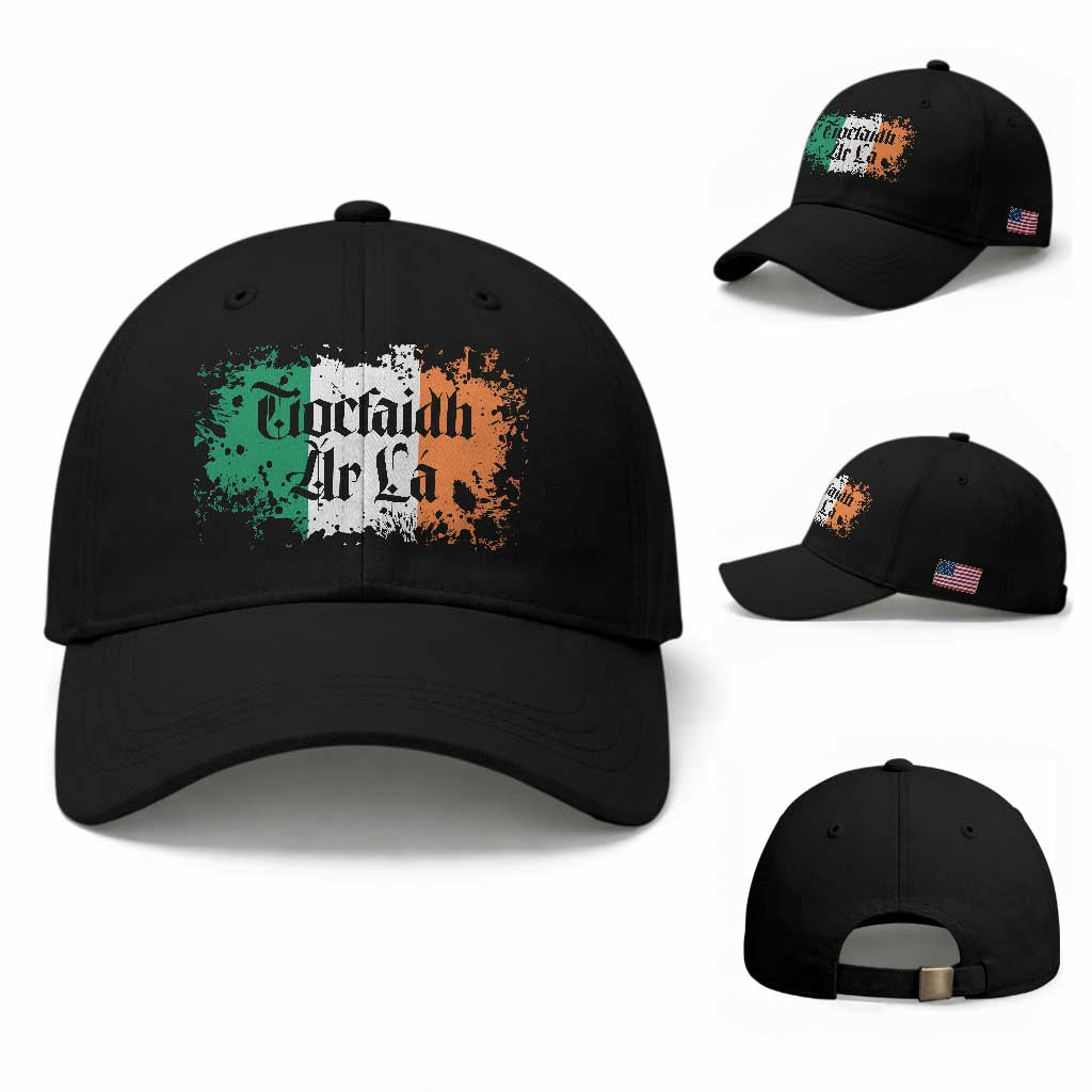 Tiocfaidh Ar La Baseball Cap Vintage Irish Ireland Flag