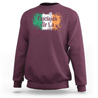 Tiocfaidh Ar La Sweatshirt Vintage Irish Ireland Flag