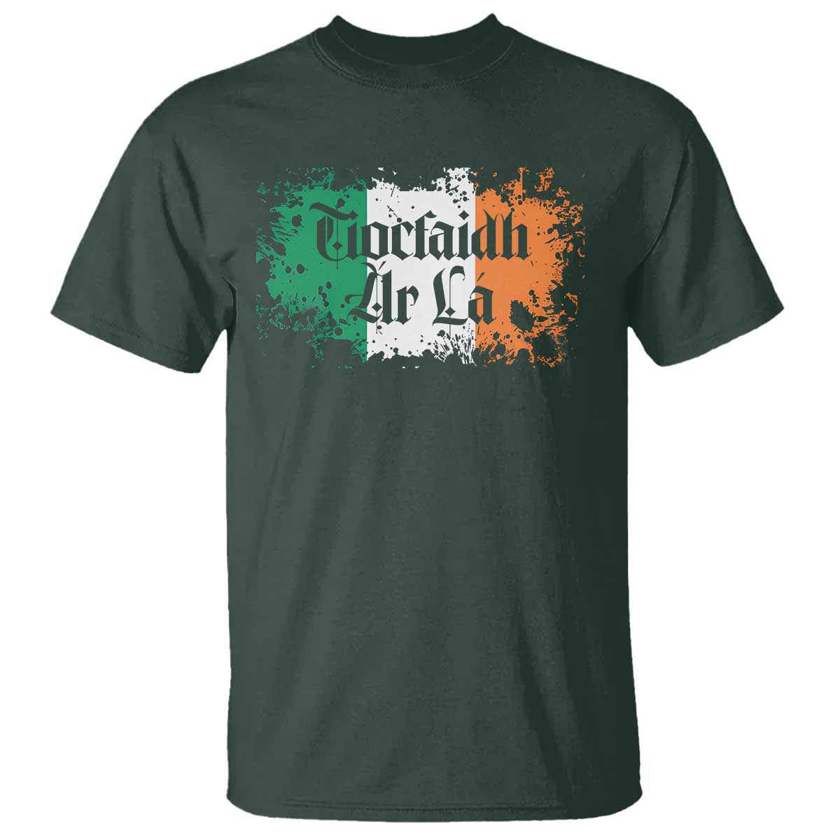 Tiocfaidh Ar La T Shirt Vintage Irish Ireland Flag