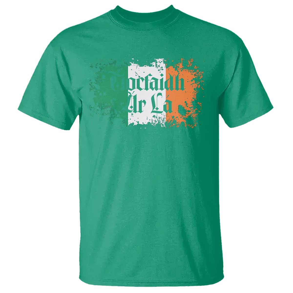 Tiocfaidh Ar La T Shirt Vintage Irish Ireland Flag