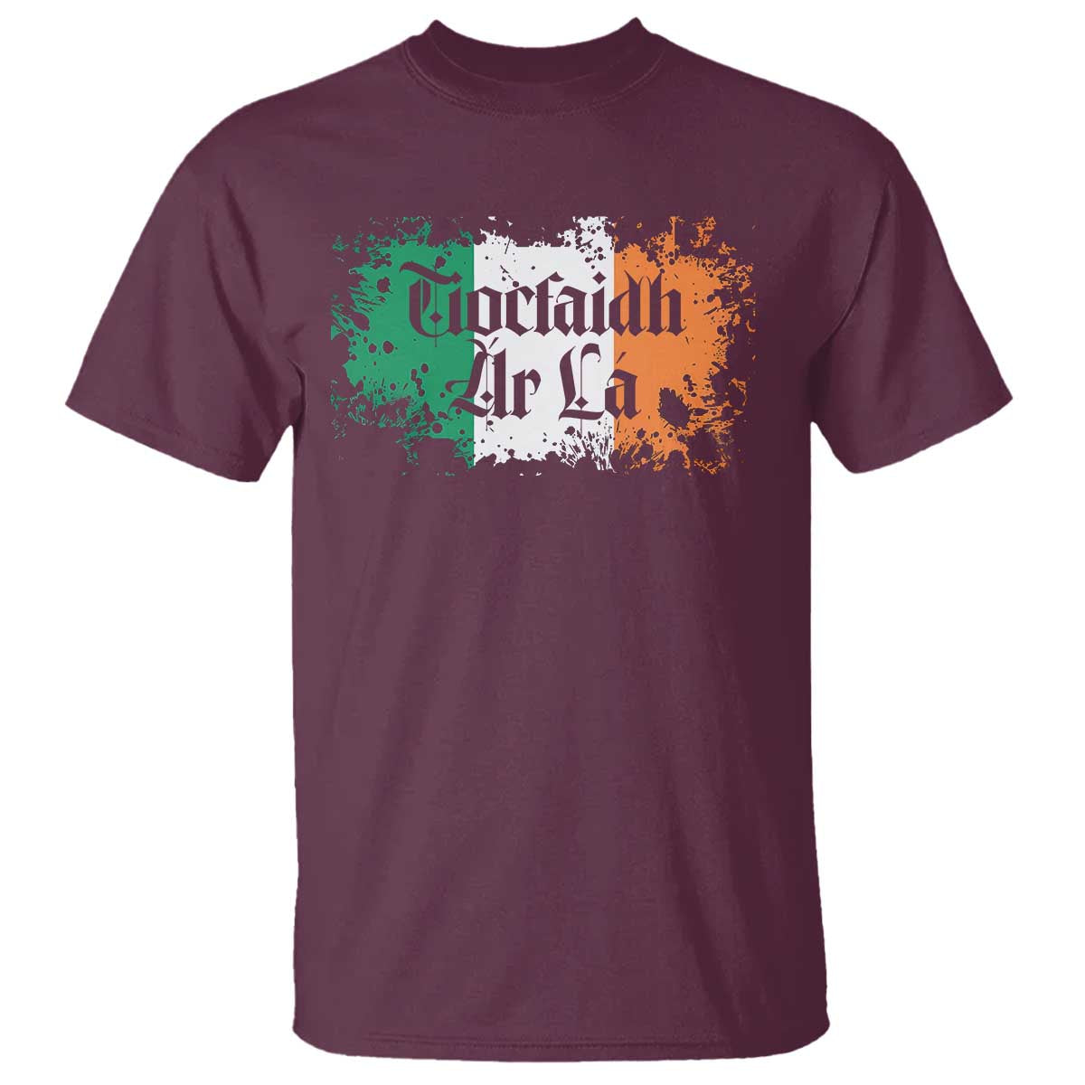 Tiocfaidh Ar La T Shirt Vintage Irish Ireland Flag