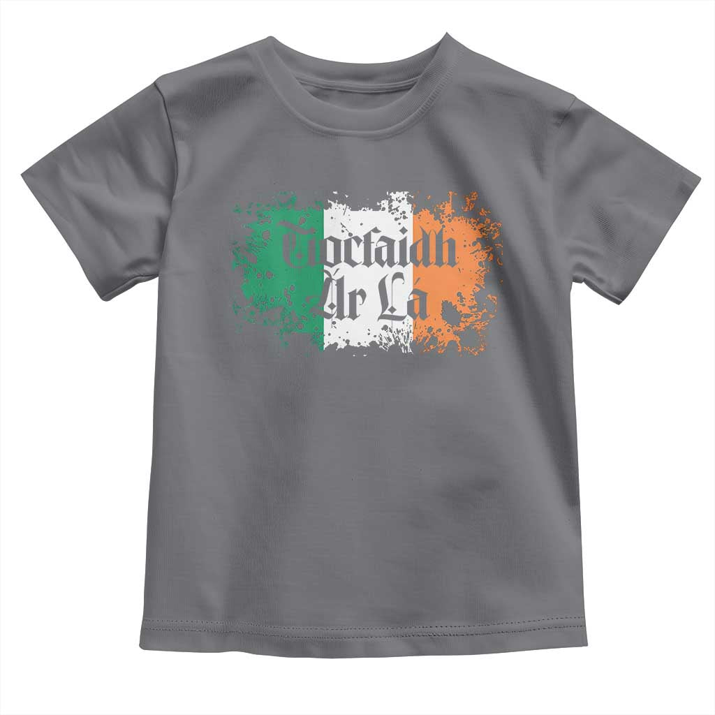 Tiocfaidh Ar La Toddler T Shirt Vintage Irish Ireland Flag