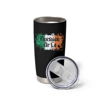 Tiocfaidh Ar La Tumbler Cup Vintage Irish Ireland Flag