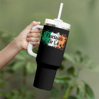 Tiocfaidh Ar La Tumbler With Handle Vintage Irish Ireland Flag