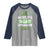 Funny World's Tallest Leprechaun St Patrick's Day Raglan Shirt Shamrock